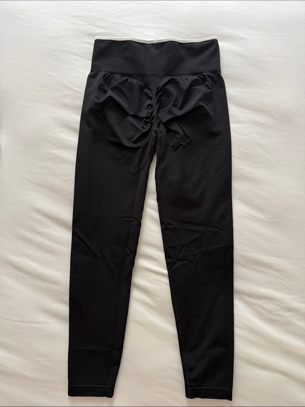 Amazon Black High-Waist Scrunch Back Leggings